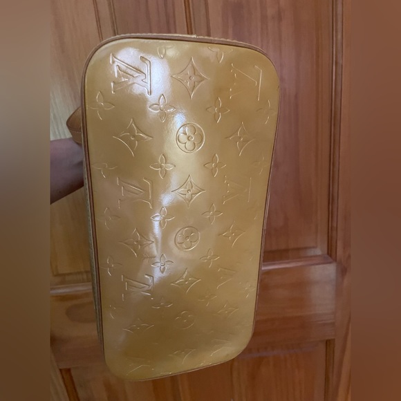 LOUIS VUITTON Louis Vuitton Vernis Houston Yellow LM0051  Women's Monogram. - Picture 7 of 8